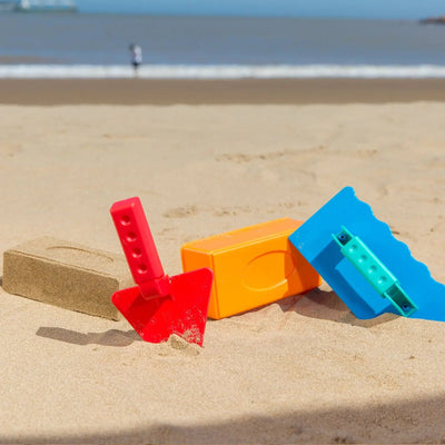 Fidtoy Sandcastle Building Toy Set Beach Sand Play Kit