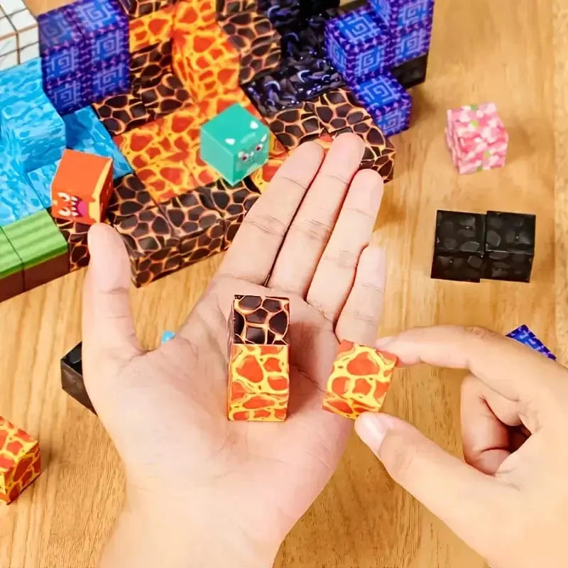 Fidtoy Magnetic Building Blocks Set for Kids – STEM Construction Toys for Creative Learning