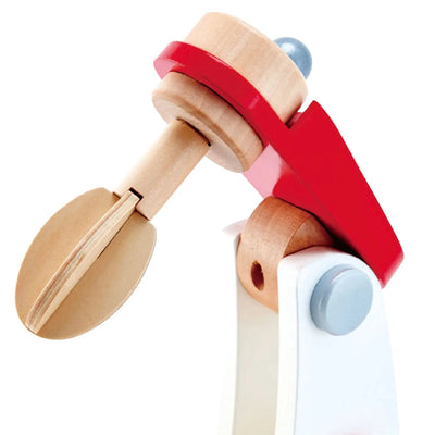 Fidtoy Robot Pâtissier en Bois Jouet d'Imitation Kit de Pâtisserie