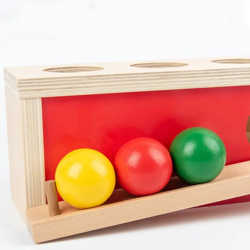Fidtoy Hand-Eye Coordination Box for Toddlers – Montessori Wooden Fine Motor Learning Toy