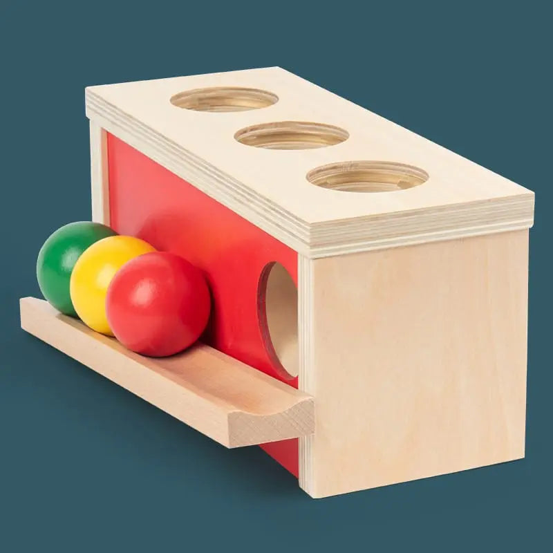 Fidtoy Hand-Eye Coordination Box for Toddlers – Montessori Wooden Fine Motor Learning Toy