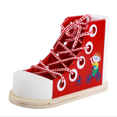 Fidtoy Jouet en Bois à Lacer pour Enfants