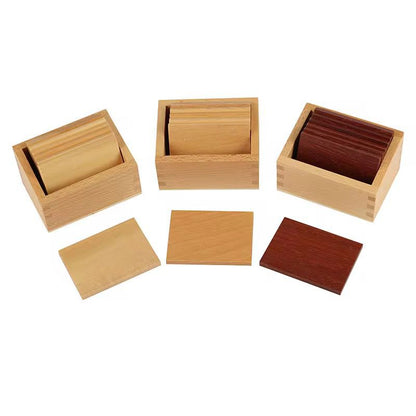 Montessori Baric Tablets - Sensorial Wooden Material for Pressure Discrimination