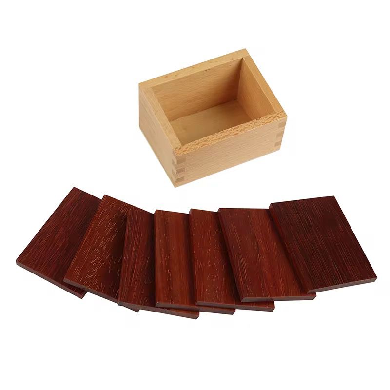 Montessori Baric Tablets - Sensorial Wooden Material for Pressure Discrimination