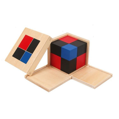 Montessori Binomial Cube - Sensorial Material