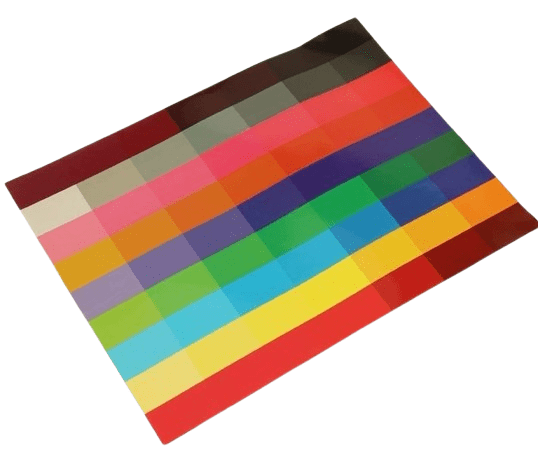 Montessori Color Box 3 Control Cards - Sensorial Material