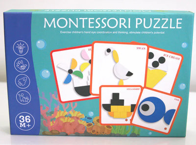 Rompecabezas Geométrico Montessori Fidtoy