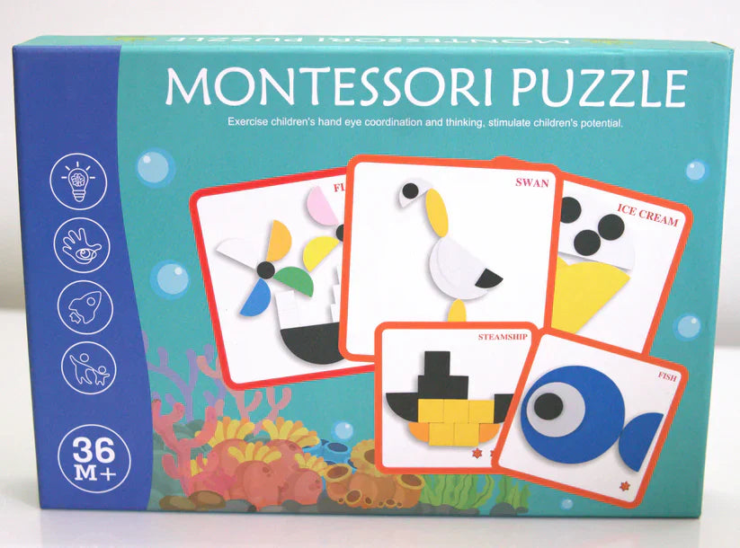 Rompecabezas Geométrico Montessori Fidtoy