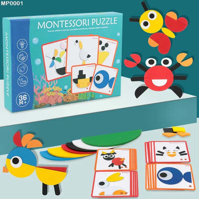 Rompecabezas Geométrico Montessori Fidtoy