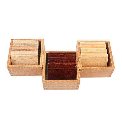 Fidtoy Barres Baric Tablettes Montessori Jouet Sensoriel en Bois