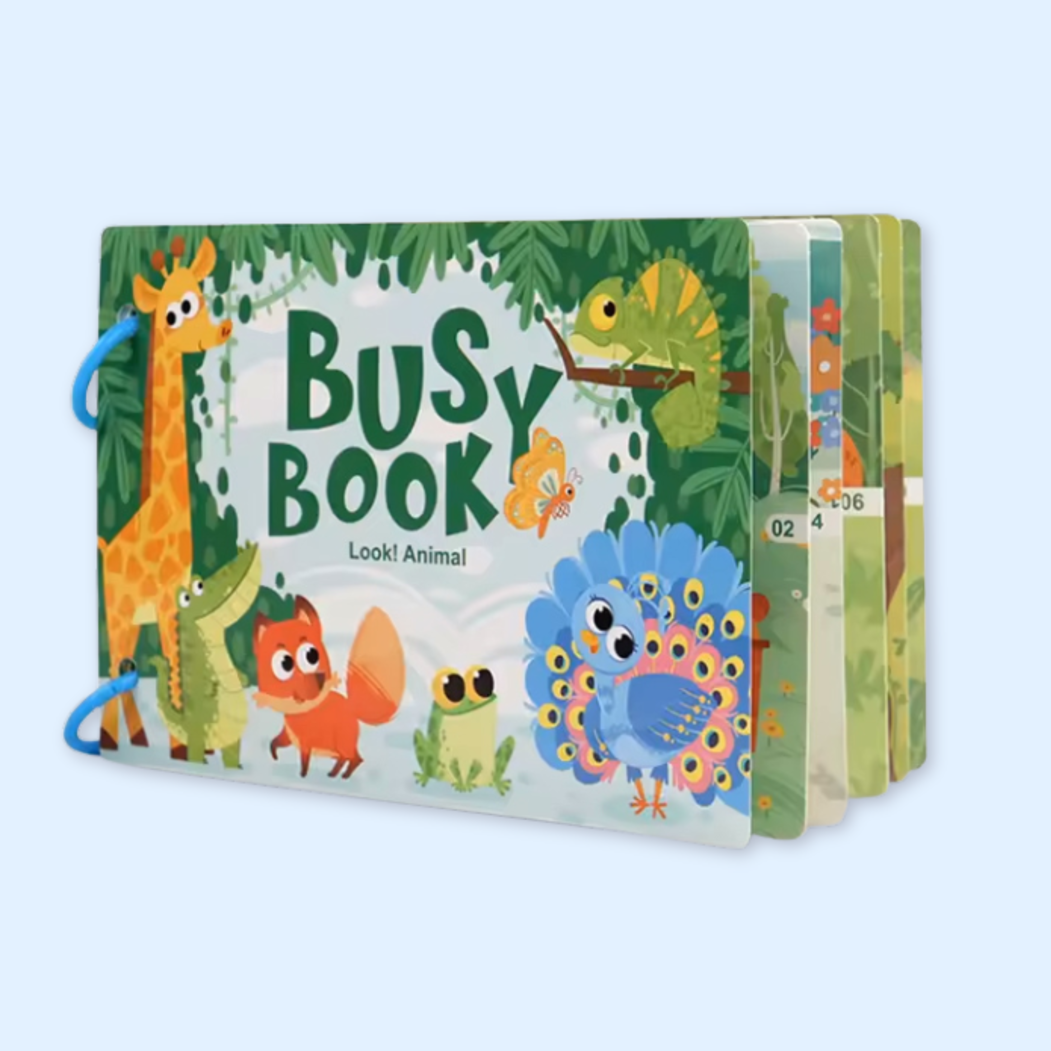 TibaToes™ Montessori Busy Book