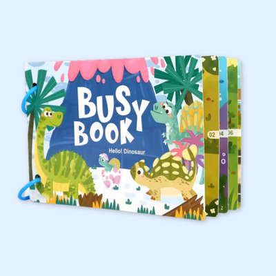 Fidtoy Montessori Busy Book for Toddlers Interactive Learning Alphabet