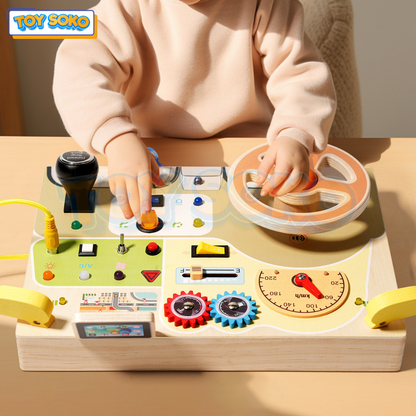 Steering Wheel Circuit Board - Montessori Toys for toddlers