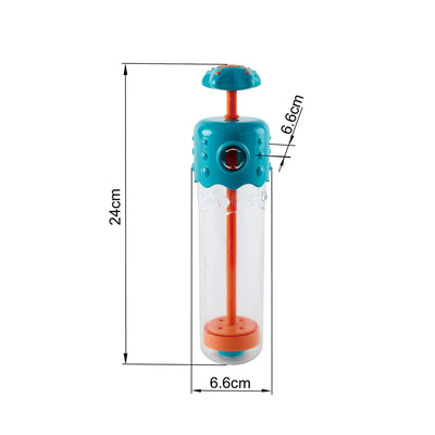 Juguete rociador de agua Fidtoy para bañera para niños pequeños con múltiples patrones de rociado