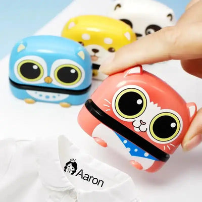 Tampon prénom Fidtoy Clothes – Outil de marquage personnalisé pour vêtements d'enfants pour l'école et la crèche