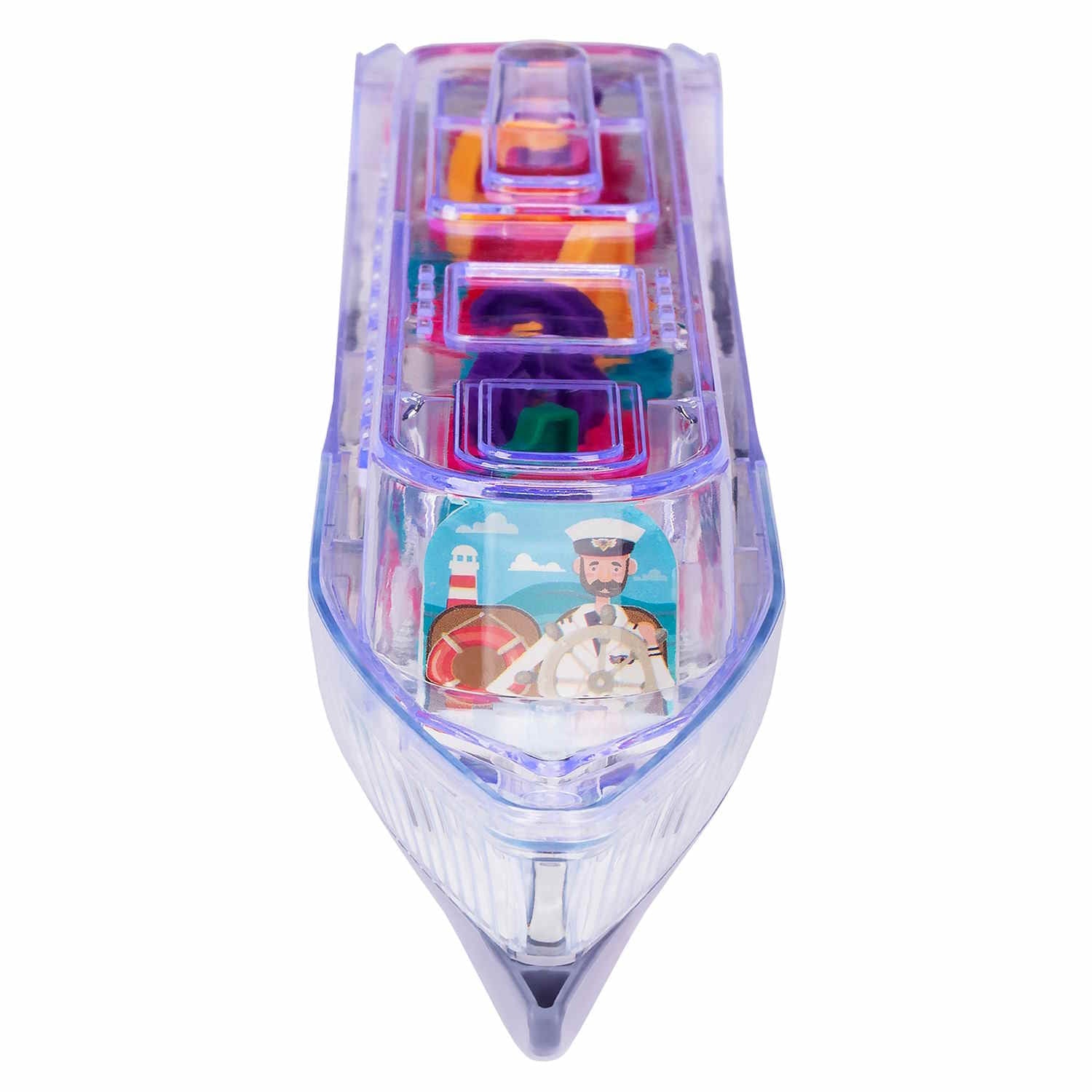 Barco de vapor con luz y sonido Number Gear para niños - 868