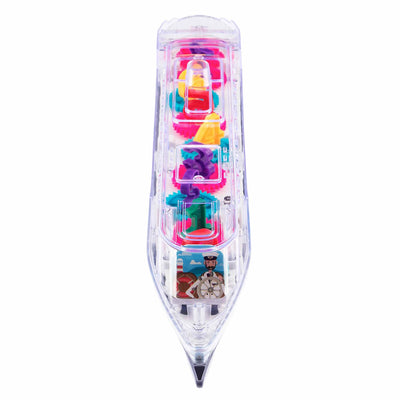 Barco de vapor con luz y sonido Number Gear para niños - 868