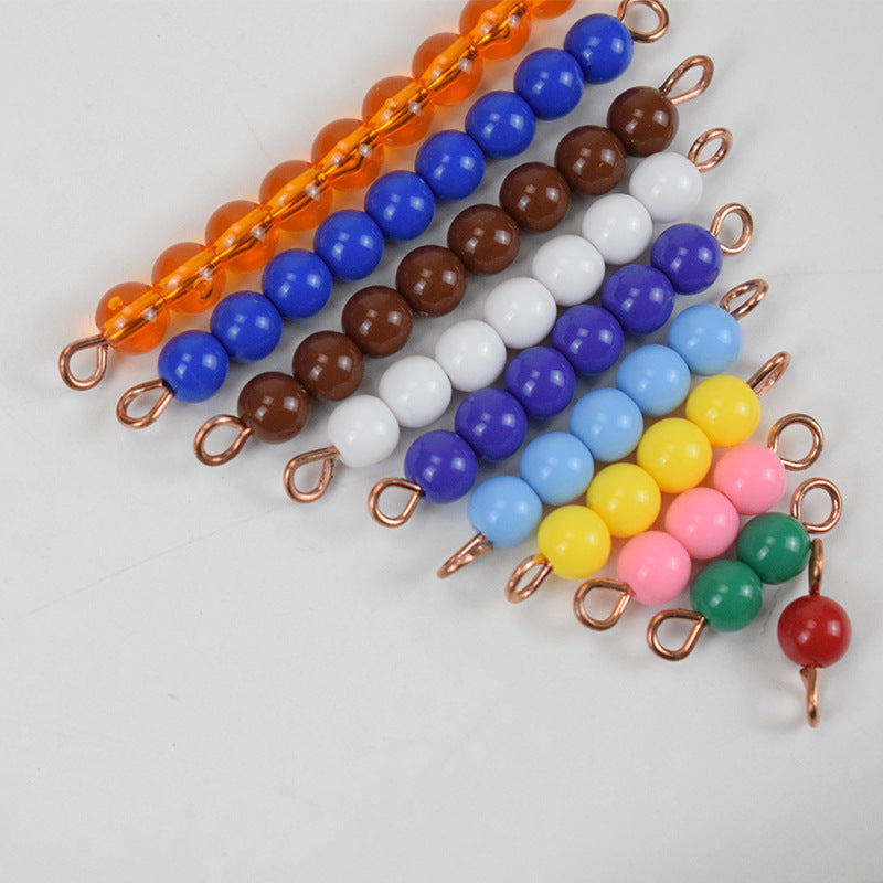 Montessori Beads Bar Set of 1 to 10