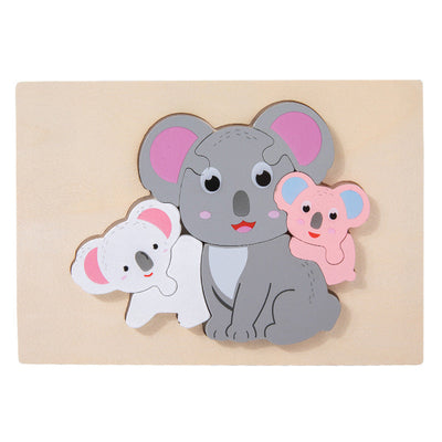 Montessori Animal Family Puzzle