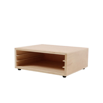 Montessori Animal or Plant Puzzles with Inset Tray Cabinet