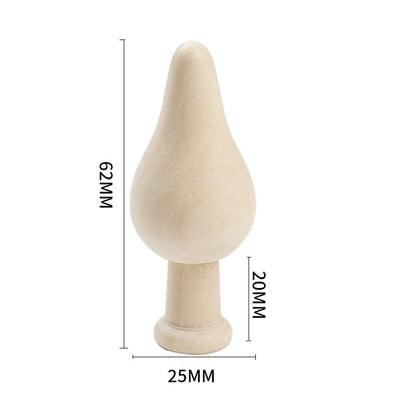 7 Natural Woodland Trees and Scrubs DIY Loose Parts Kids Craft Wooden toys