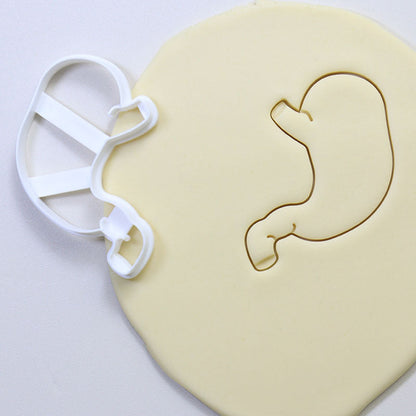 Cookie Play Dough Shape Stencil Human Organs Pack