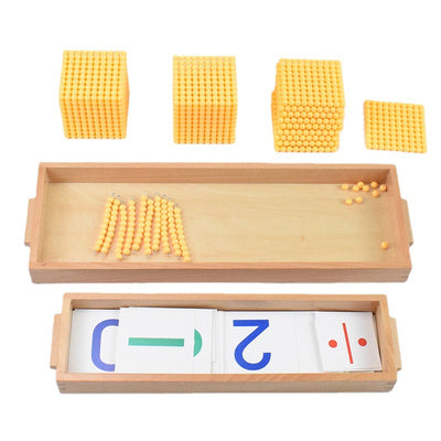 Montessori Introduction To Decimal Quantity Bank