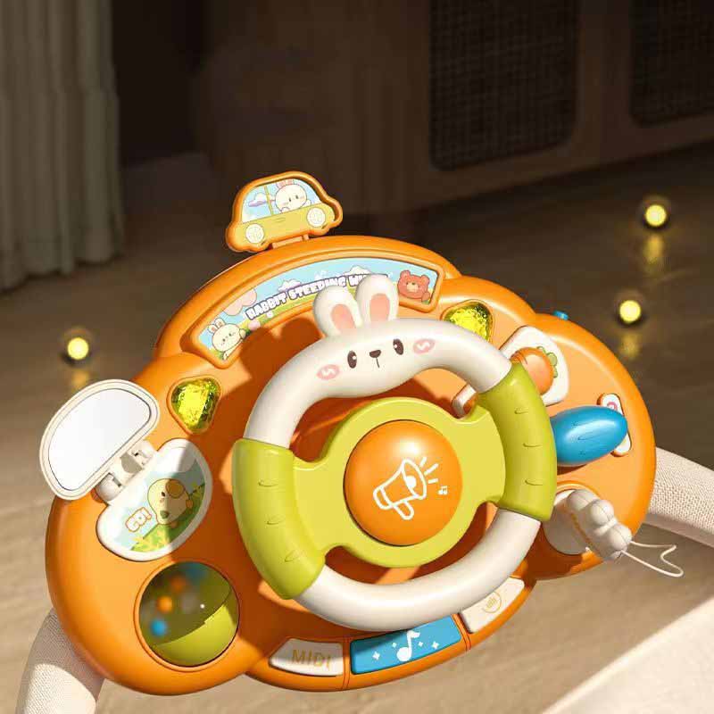 Fidtoy Toddler Steering Wheel Toy – Interactive Driving Play & Early Learning