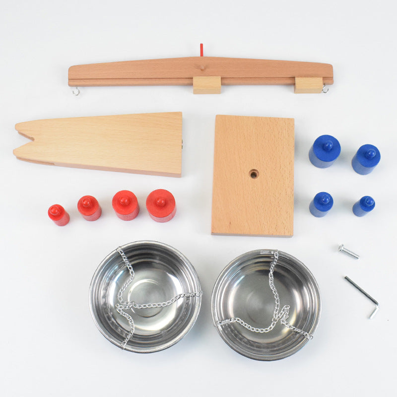 Montessori Balancing Scales Wooden Balance Scales
