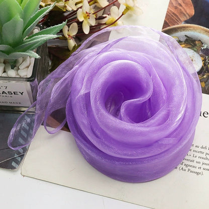 Mesh Play Scarves Imaginative Play Toy Fabrics 60cm x 60cm