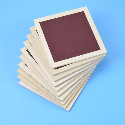 Montessori Rough and Smooth Board Sensorial Touch and Textures Matching Activity