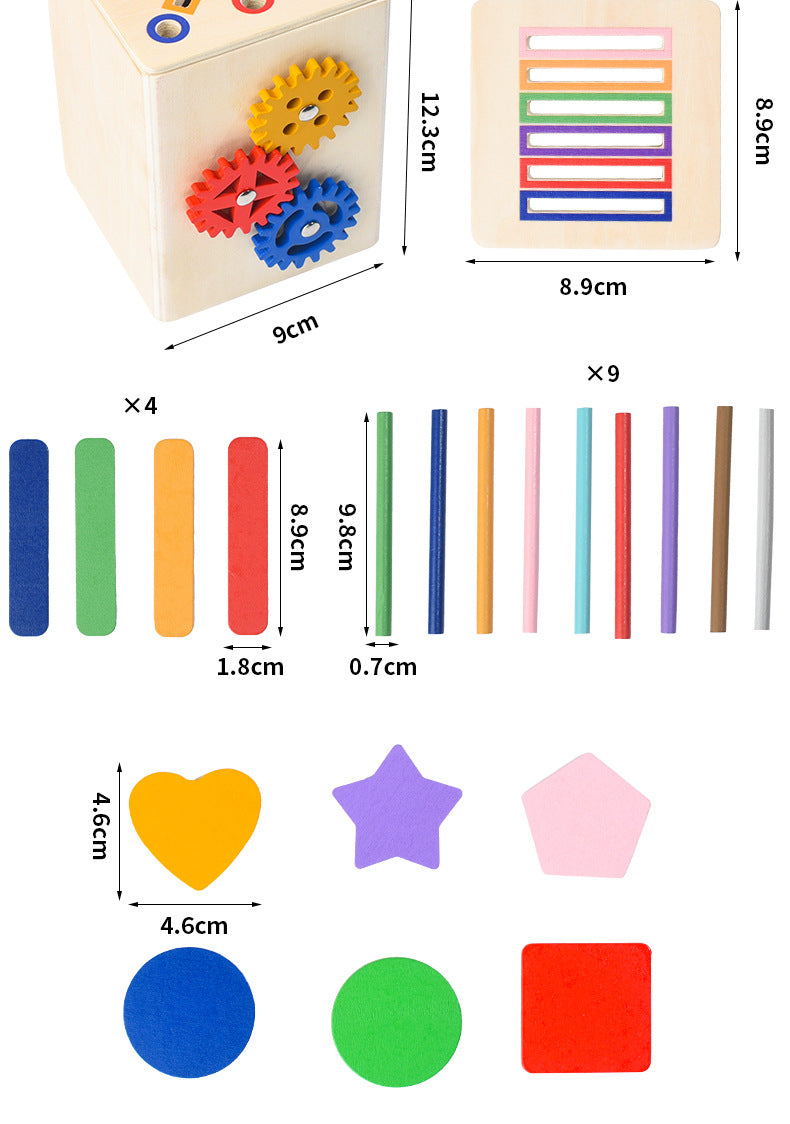Montessori Object Sorting Toddler Activity Box Set Toy