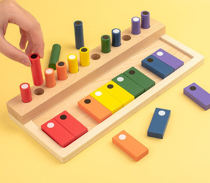 Montessori Sequence Sorter Memory Colour Sorting Board