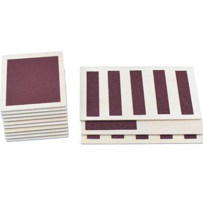 Montessori Rough and Smooth Board Sensorial Touch and Textures Matching Activity