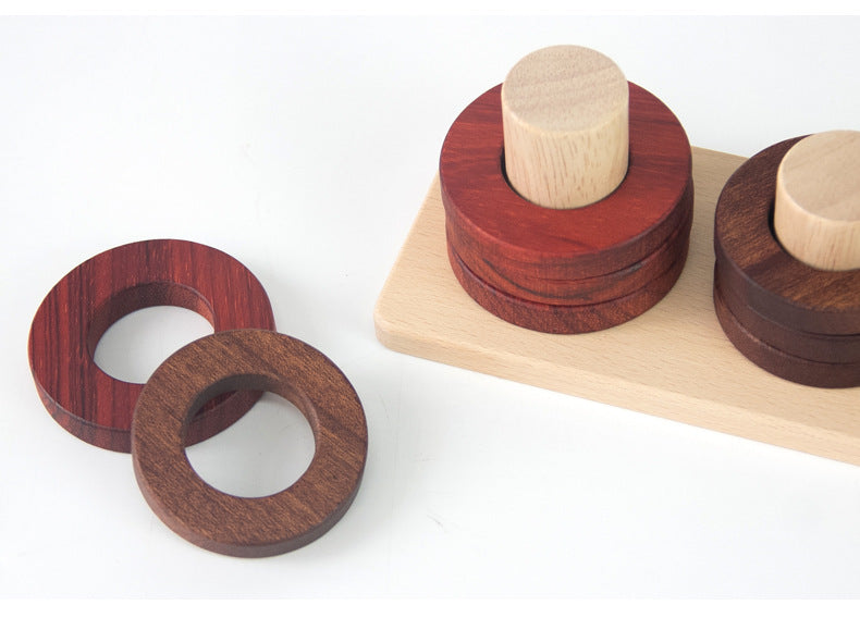 Premium Natural Wood Educational Toy Set