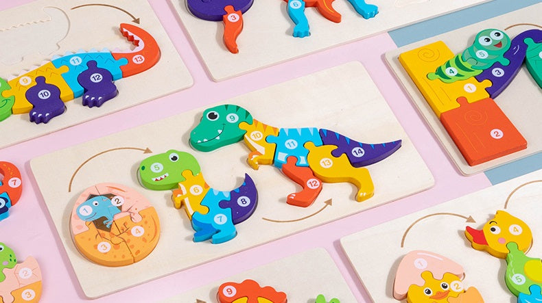 Life Cycle Progression Puzzle Butterfly OR Dinosaur Puzzle