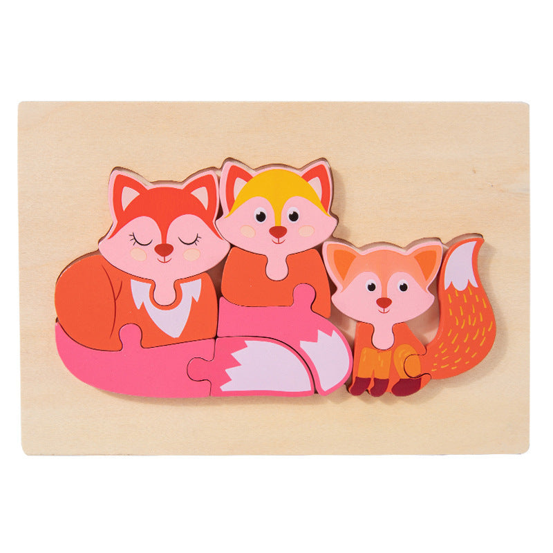 Montessori Animal Family Puzzle