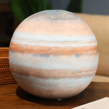 Large Simulation Globe Of The Solar System Ball Plush Stuffed