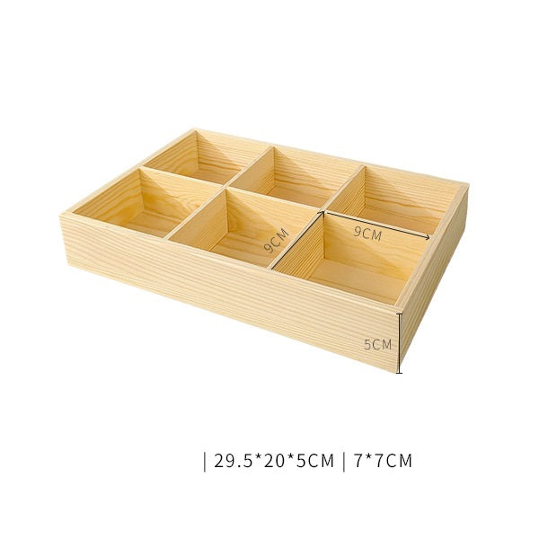 Wooden Craft Material Mandala Loose Parts TRAY