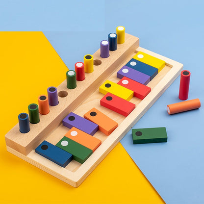Montessori Sequence Sorter Memory Colour Sorting Board