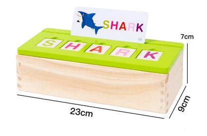 Category Classification Sorting Game with Montessori Kids Spelling toys