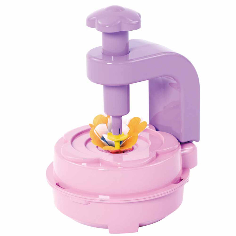 Kit de fabrication de bouquets de fleurs DIY, Ensemble d'activités créatives pour enfants 3 ans et plus avec presse à fleurs