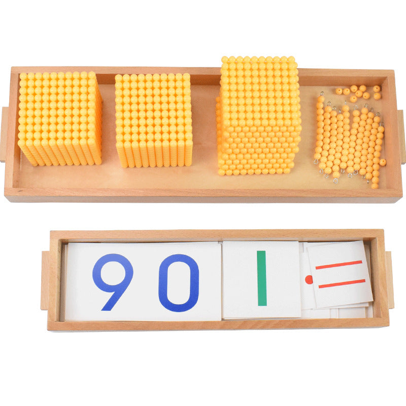 Montessori Introduction To Decimal Quantity Bank