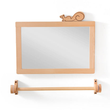 Safe Toddler Wall Mountable Baby Mirror