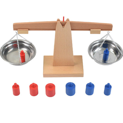 Balance Montessori en bois Balance éducative en bois