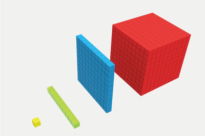 Ensemble de 135 Blocs de Base Dix pour l'Apprentissage des Mathématiques, l'Arithmétique et les Ressources Éducatives