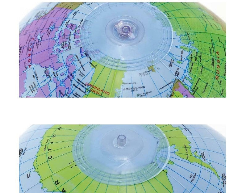 Inflatable Blow up Earth PVC Ball 30cm