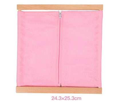 Montessori Dressing Frames A and Storage Box  Set of 6