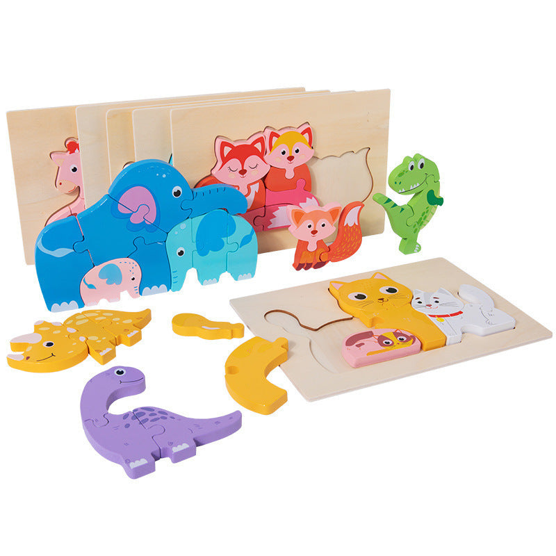 Montessori Animal Family Puzzle