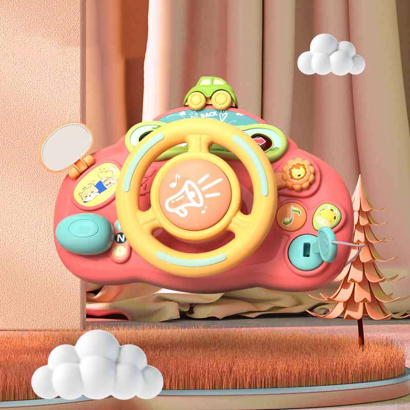 Fidtoy Toddler Steering Wheel Toy – Interactive Driving Play & Early Learning